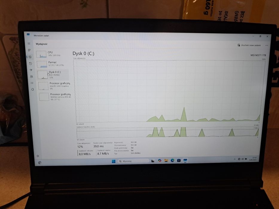 Laptop gamingowy MSI