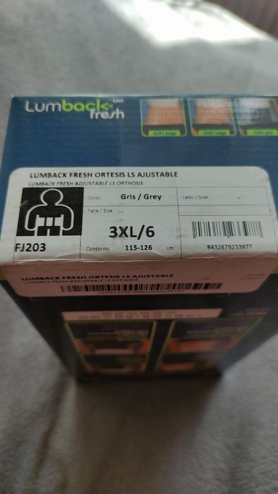 Regulowana orteza (pas lędźwiowy)Lumback Fresh Lumbak