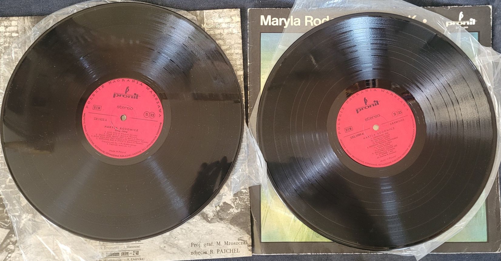 Vinyl x 2 Maryla Rodowicz Sing-Sing 1976 / Rok 1974 Pronit