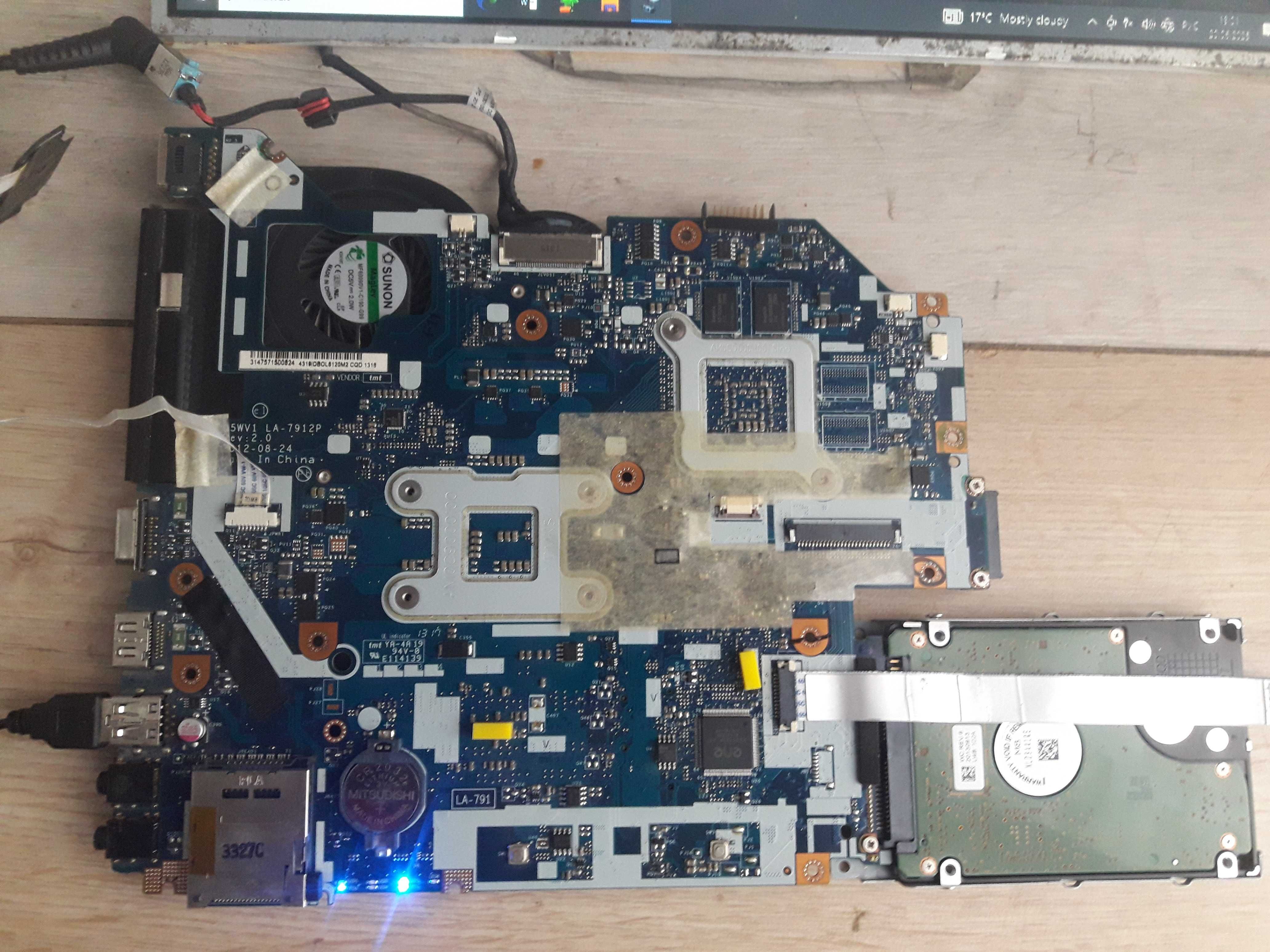 Продам la7912p Acer  e1 531g