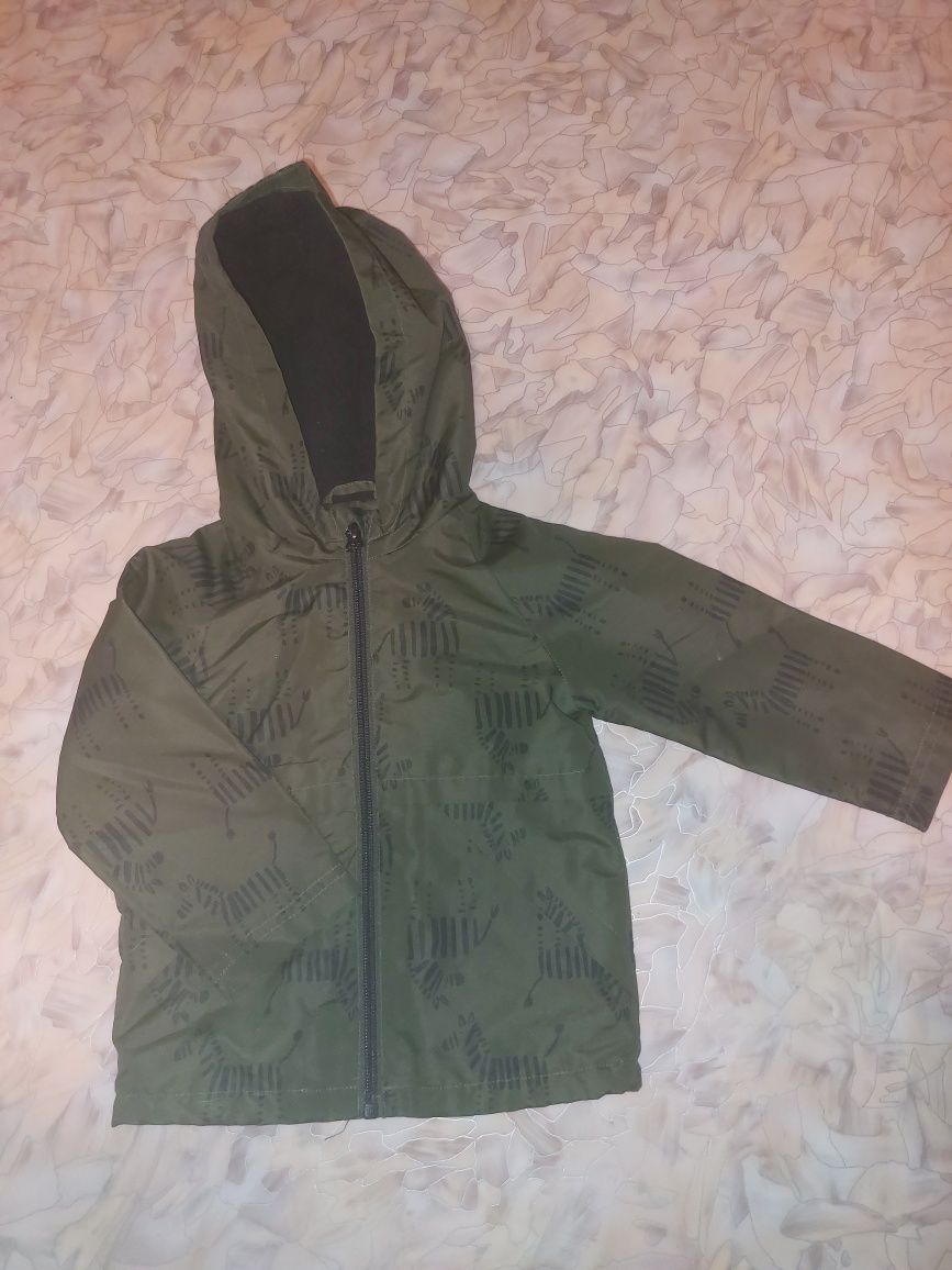 Зелена(хакі) дитяча куртка