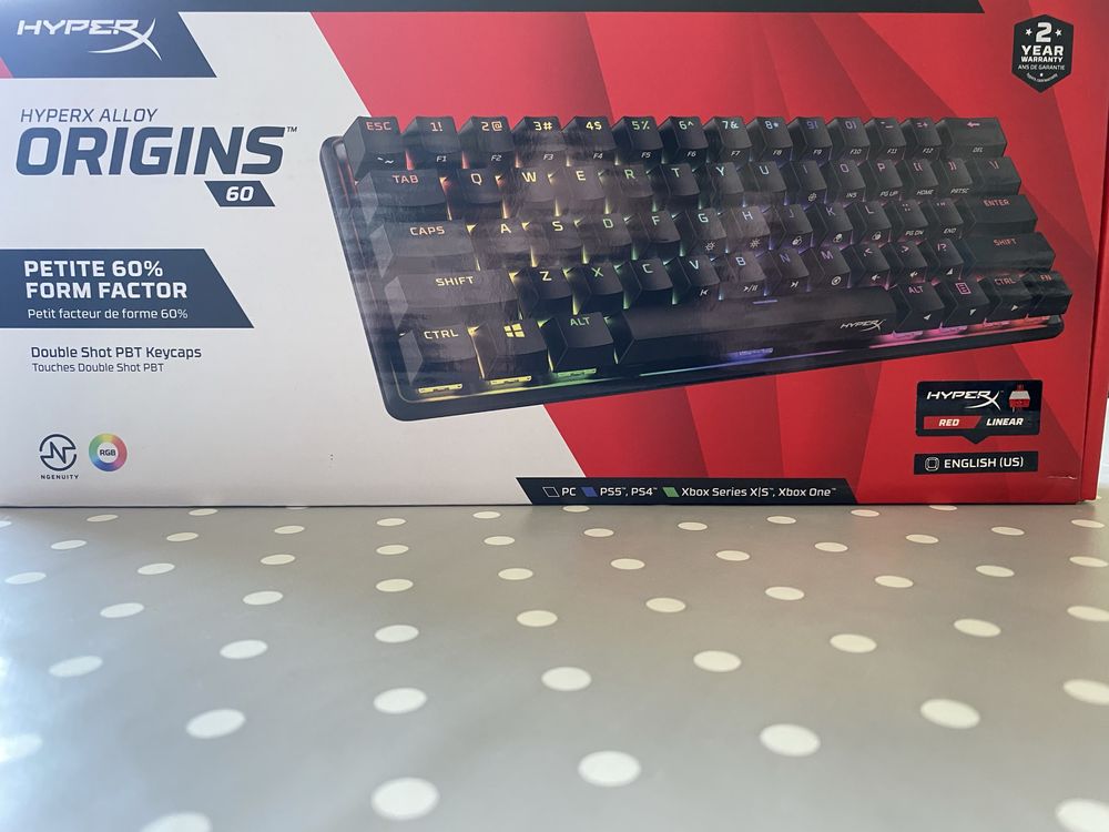 Klawitura HyperX alloy Origins 60