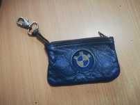 Skórzany portfel etui BMW