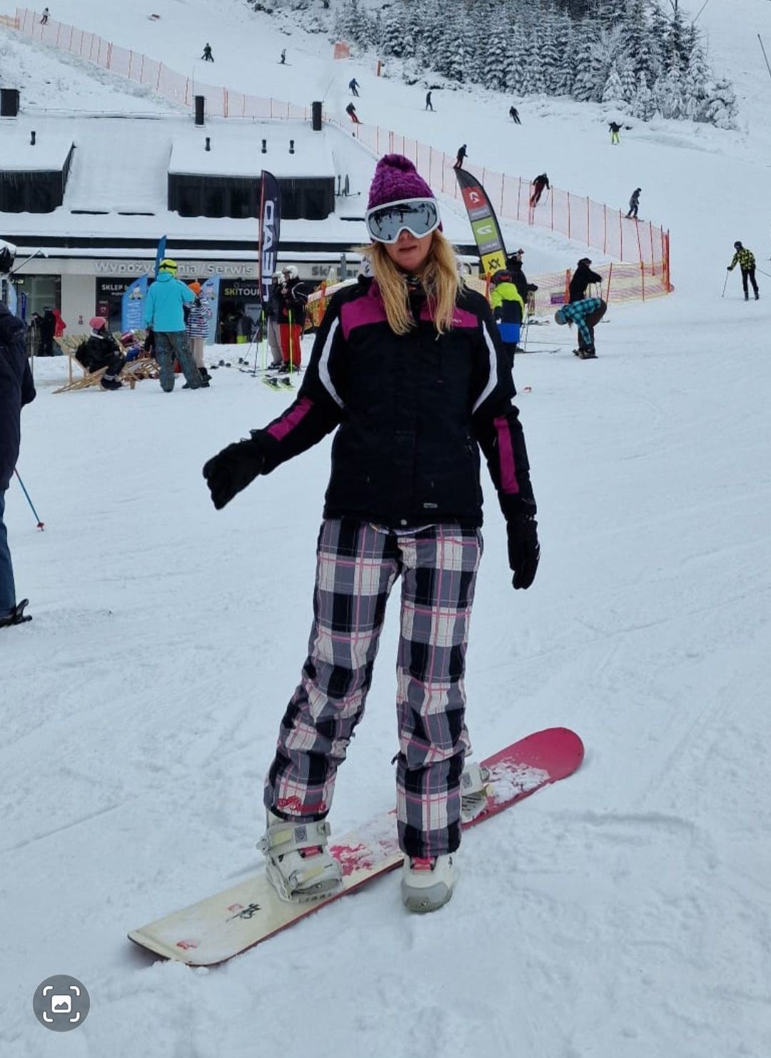 Spodnie snowboardowe roz M