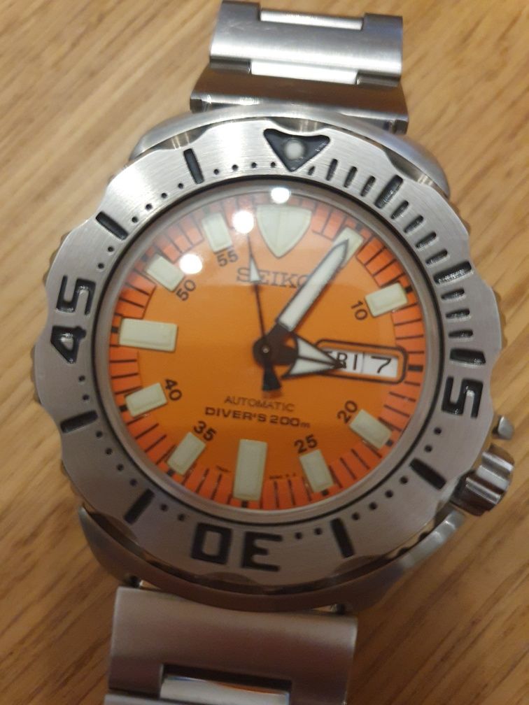 Zegarek Seiko Monster Orange SKX781