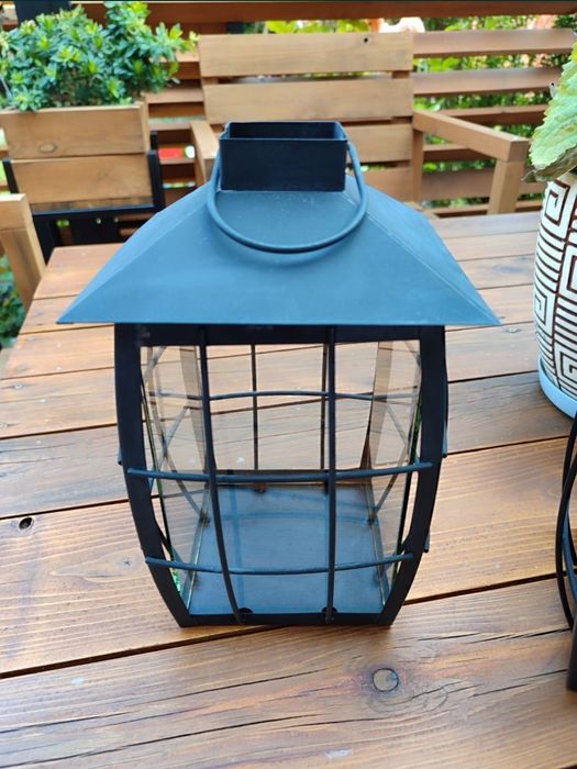 Metalowe lampiony 3szt.