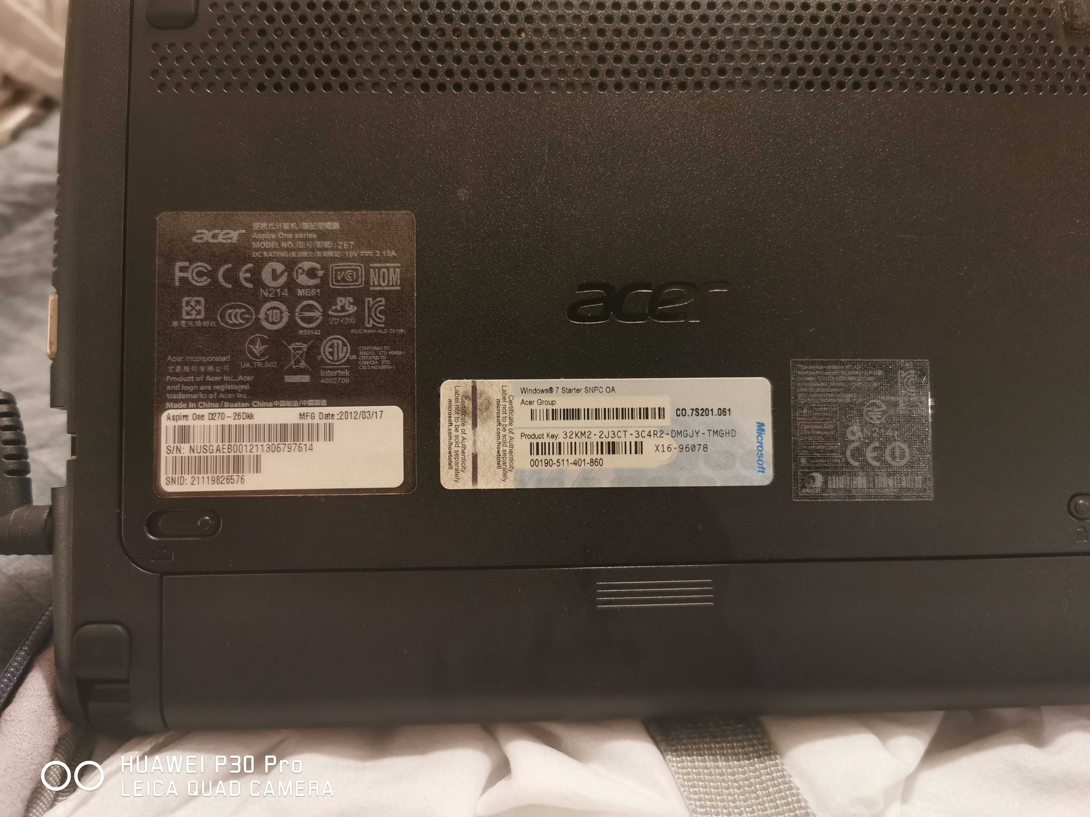 Pc Acer sapire on