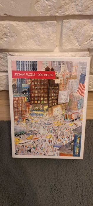 Puzzle Sempé „New York” – 1000 elementów, nowe