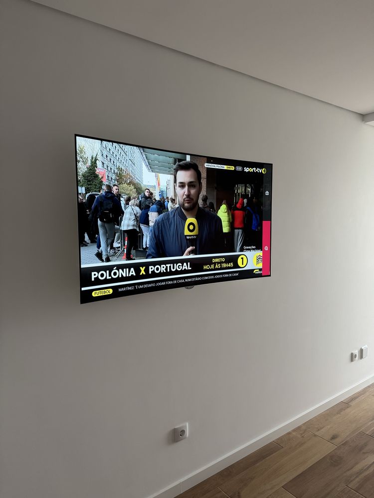 Tv Lg OLED 55” com óculos 3D Curva Imaculada