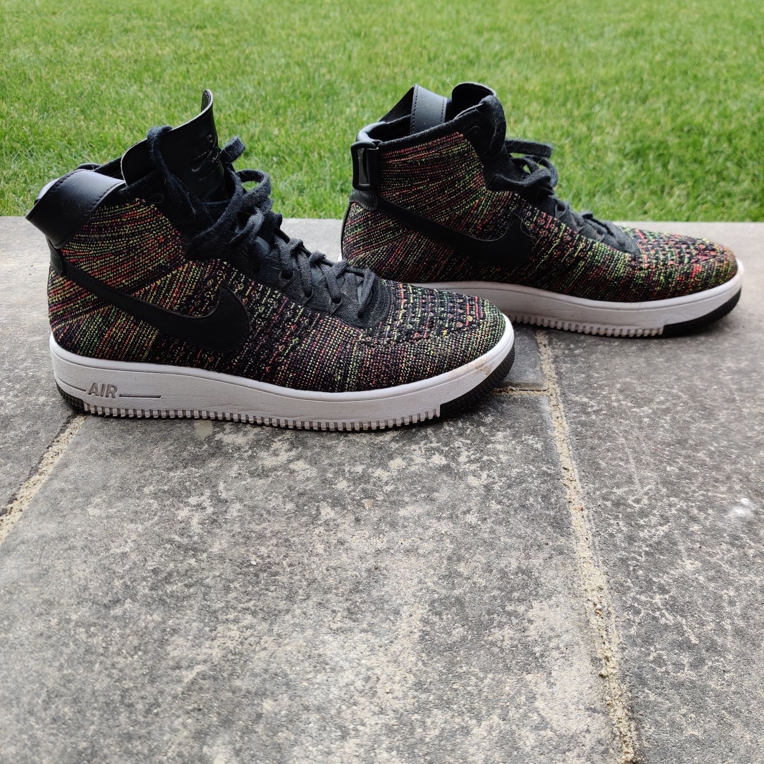 Nike flyknit high top 43 размер