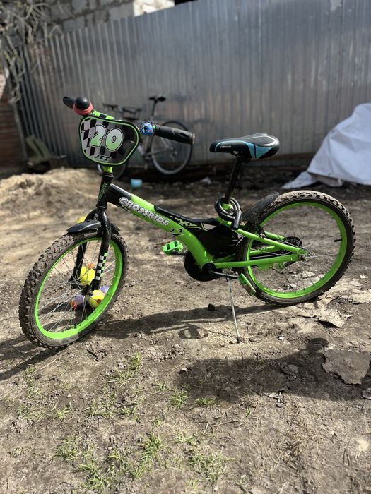 Велосипед Crossride JET 20 9.5 зеленый