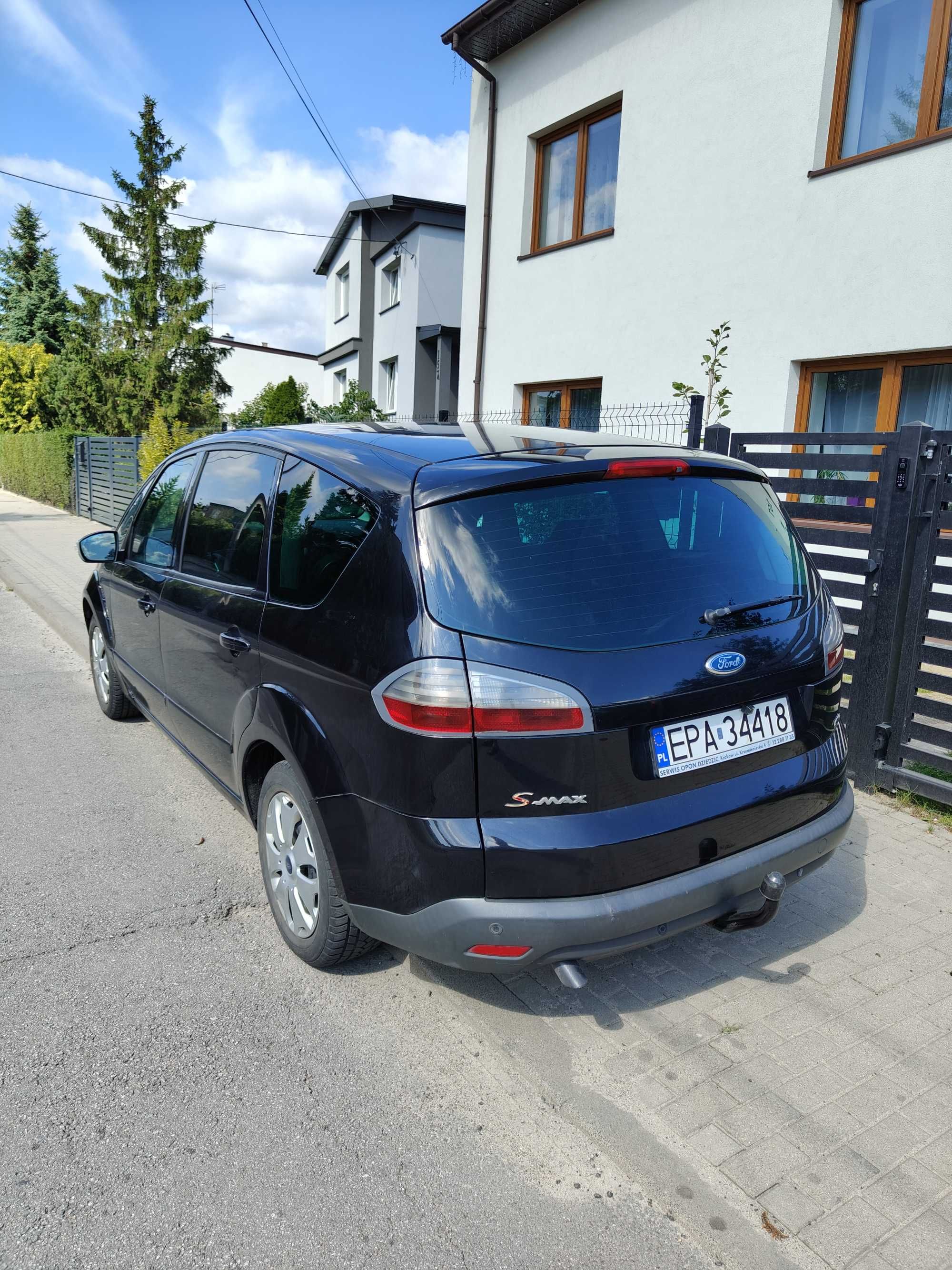 Ford s max 7 osobowy 2.0 diesel dwa komplety kół lato alufelgi
