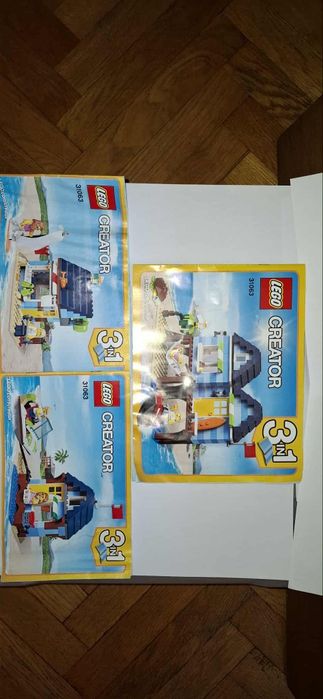 Lego creator 31063 - Wakacje na plaży