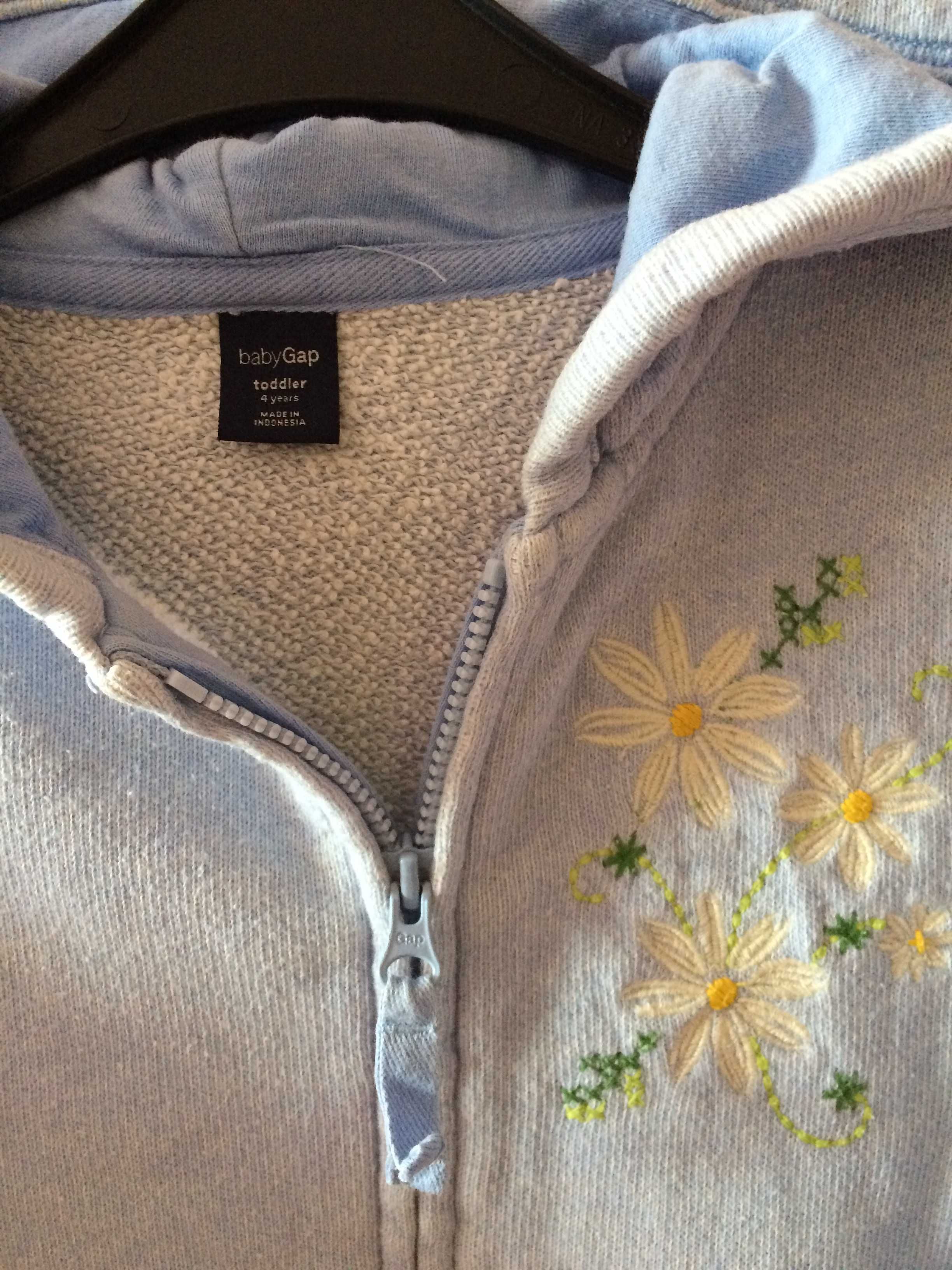 Bluza GAP roz. 4 latka (104-110) dla dziewczynki