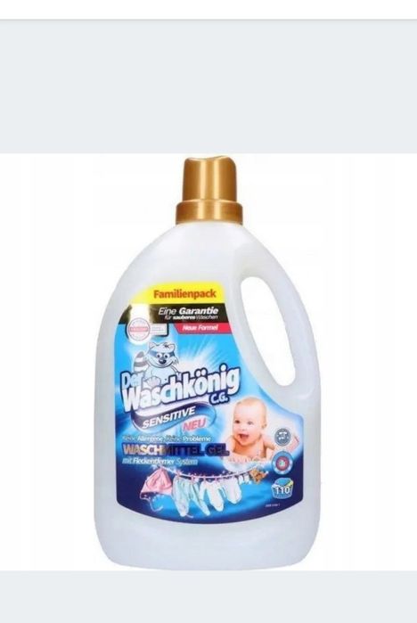 Waschkonig Żel do prania 3,3L Sensitive 110 prań