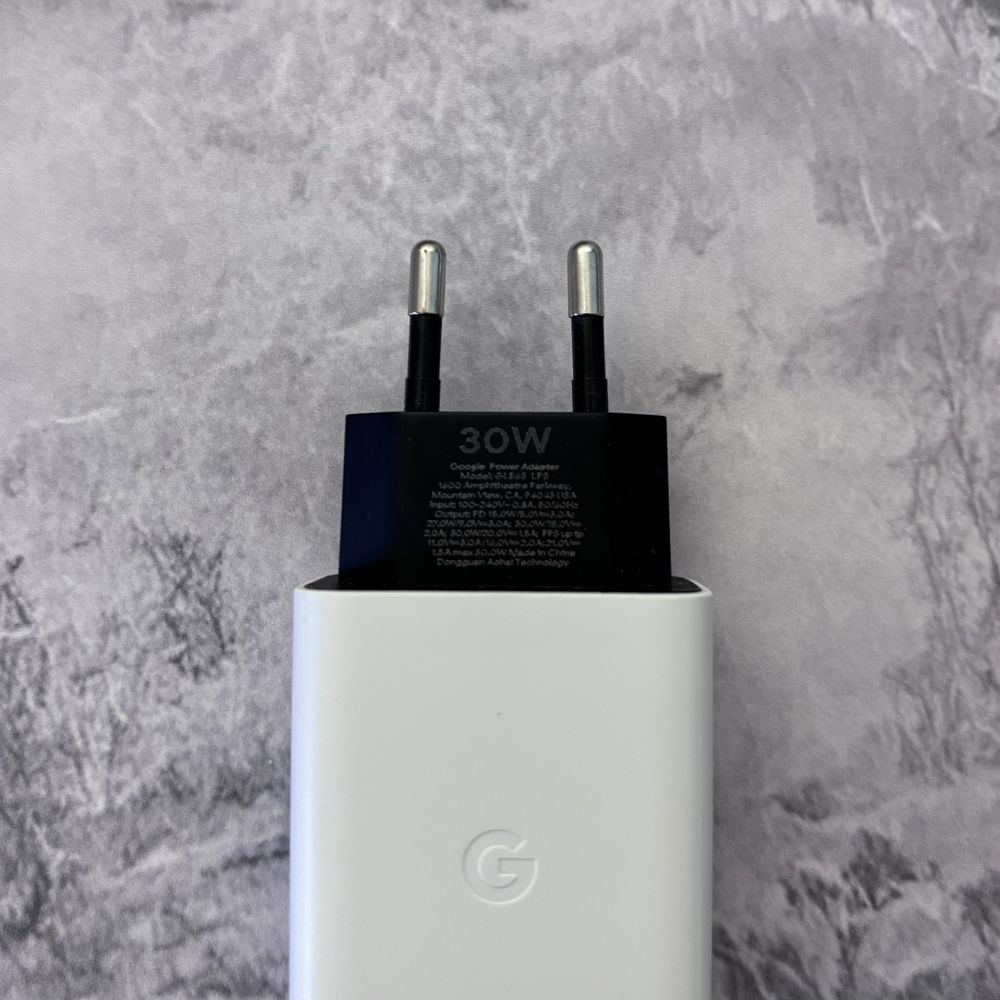 Комплект Быстрая зарядка Блок Google Pixel 30W + Кабель type c