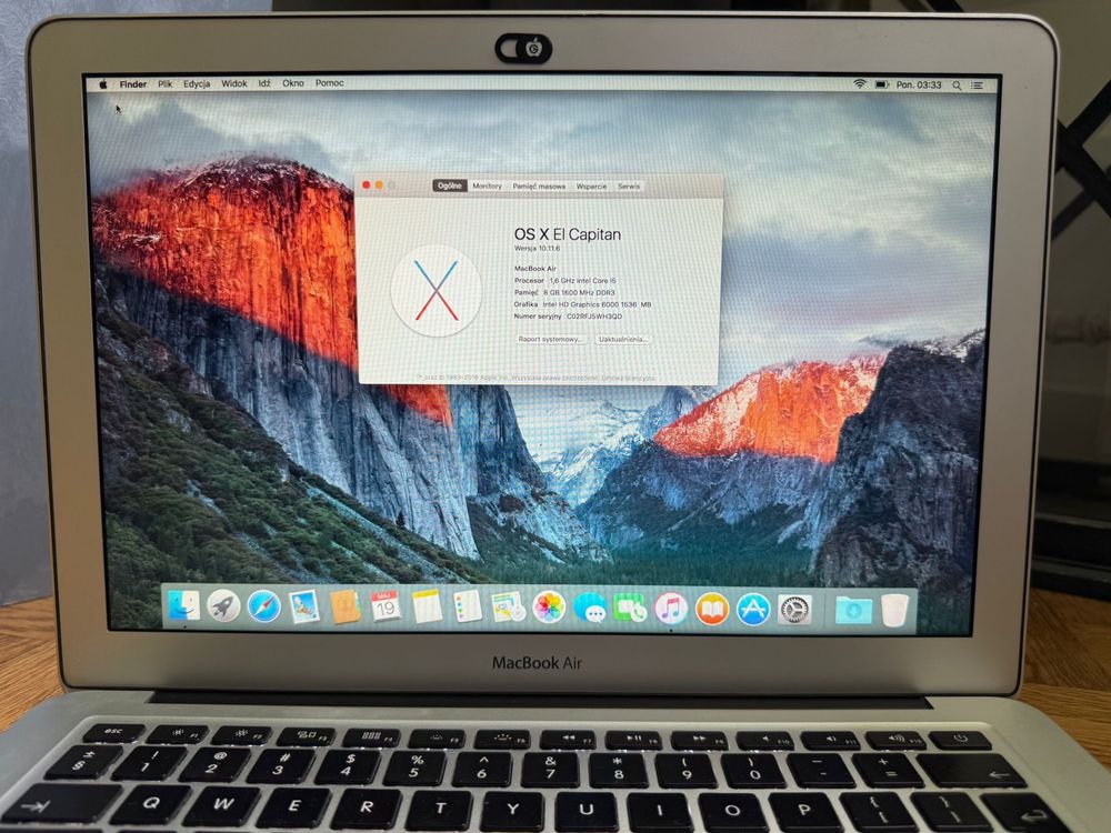 Laptop/notebook Apple MacBook Air Intel Core i5