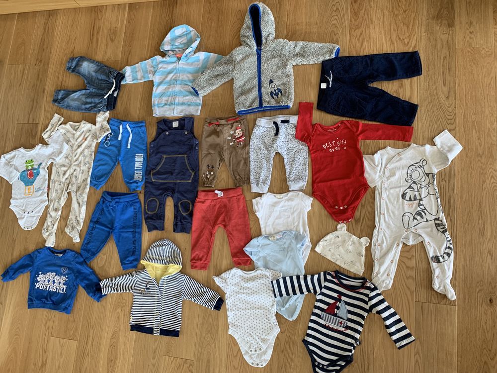Paka Paczka Ubranek dla Chłopca 6-9m (74)