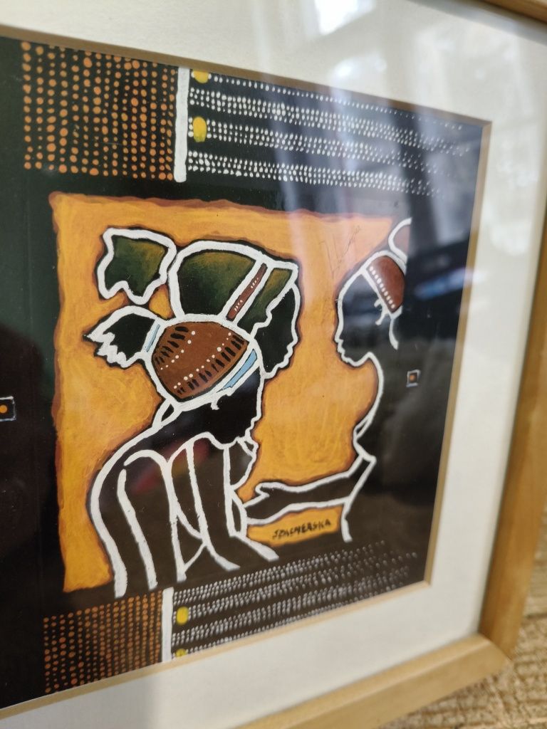 Obrazek z motywem afrykańskim 5