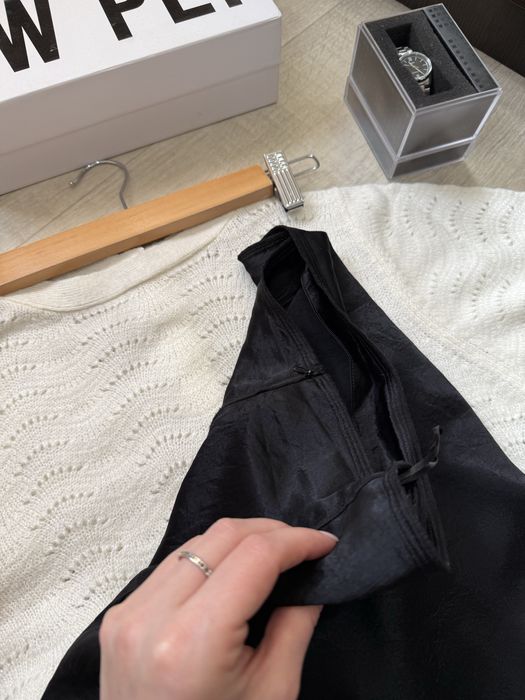 Спідниця міді з розрізом Massimo Dutti