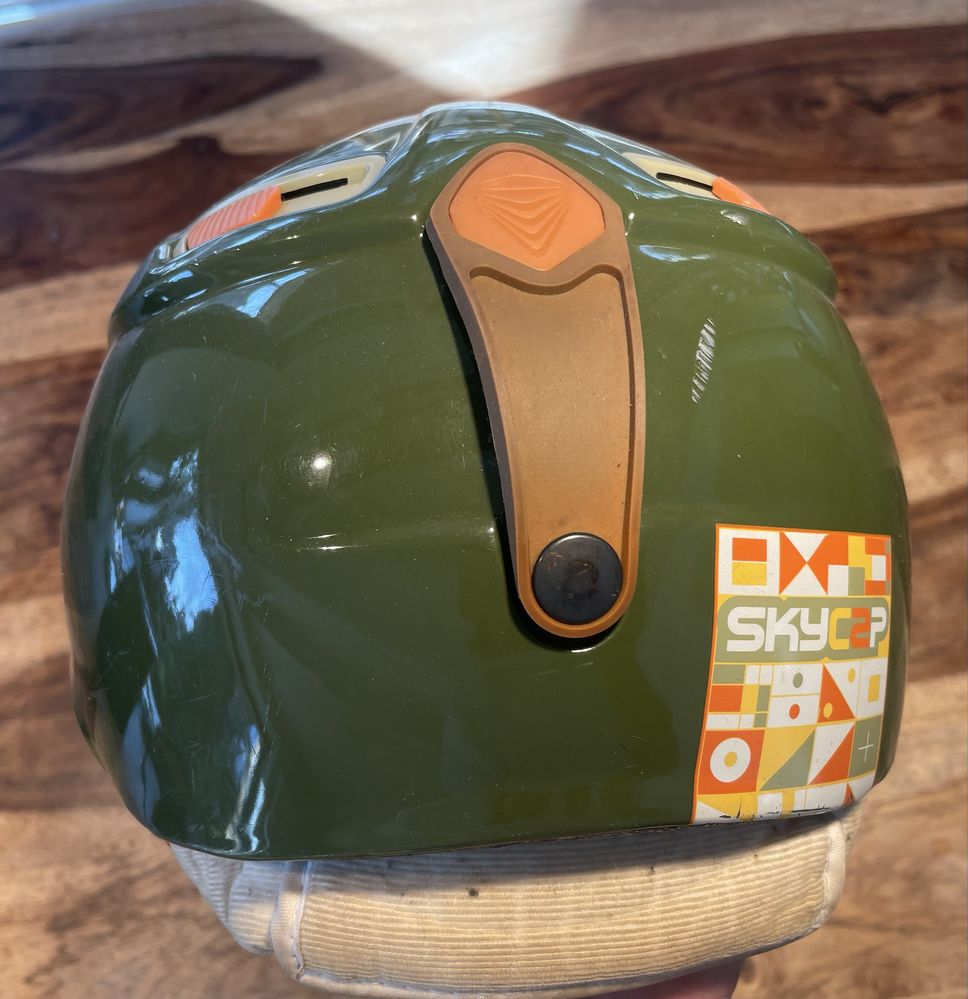 Kask narty snowboard Red