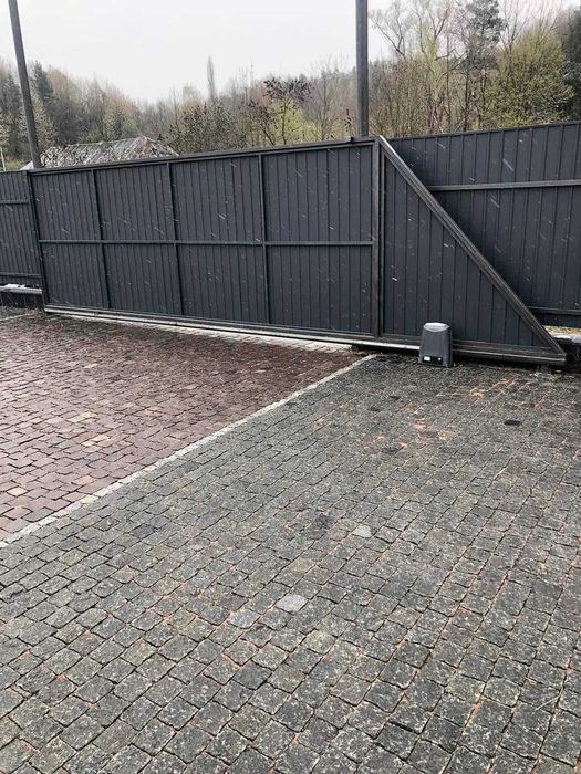 Откатные ворота 4х1,9 метра | Раздвижные | Відкатні | Розсувні, Каркас