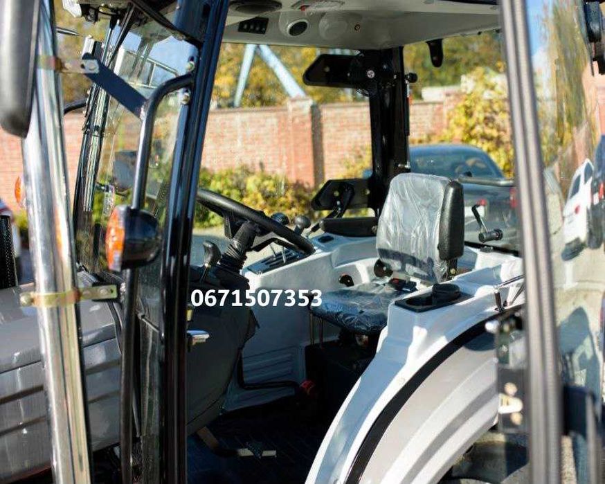 Трактор Скаут 404C з компресором на широких колесах 12.4х24 з реверсом