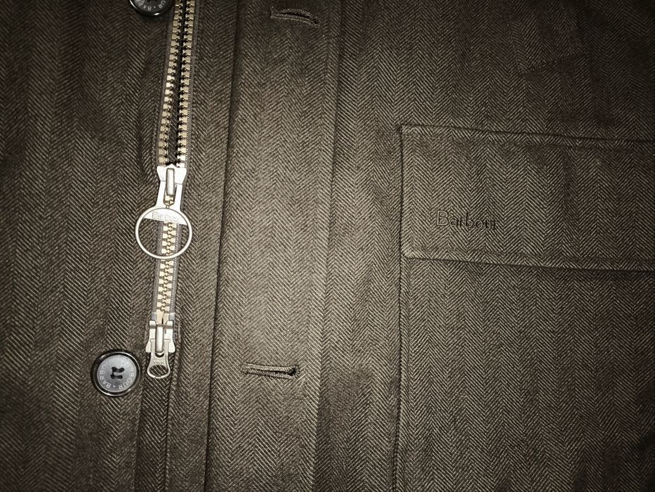 Куртка barbour herringbone challenger