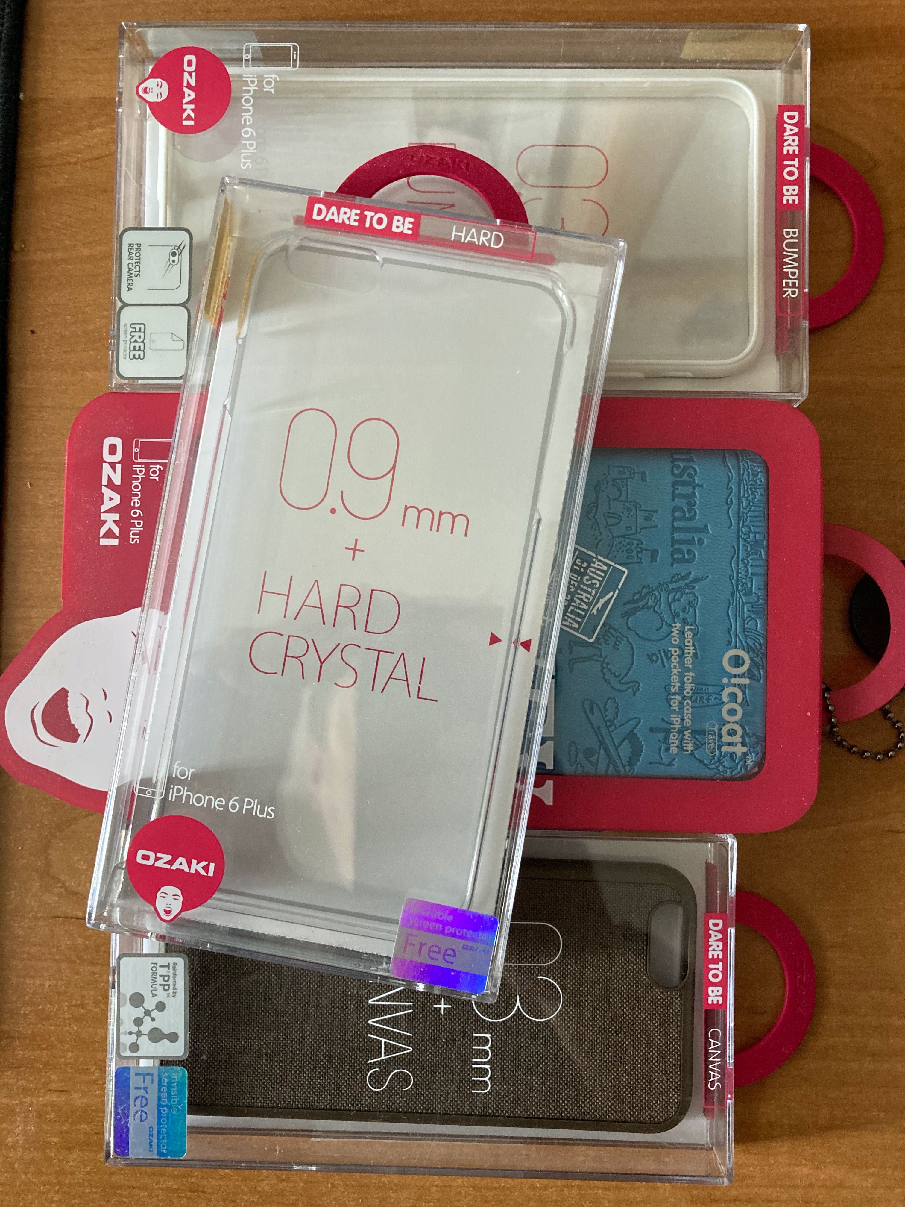 Чехол iPhone 6 Plus / 6S Plus OZAKI O!Coat Hard Crystal (OC594TR)