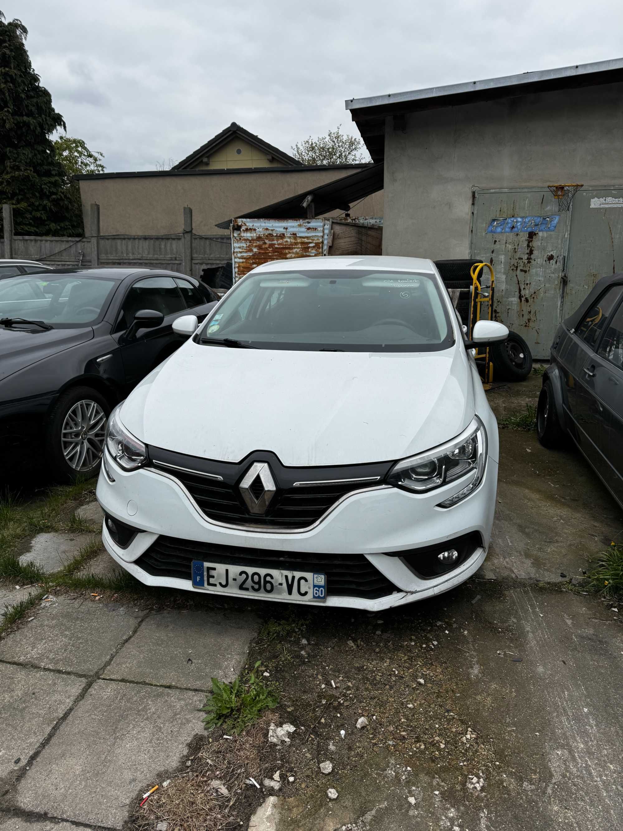 Megane 4 1.5 DCi 2017 uszkodzona