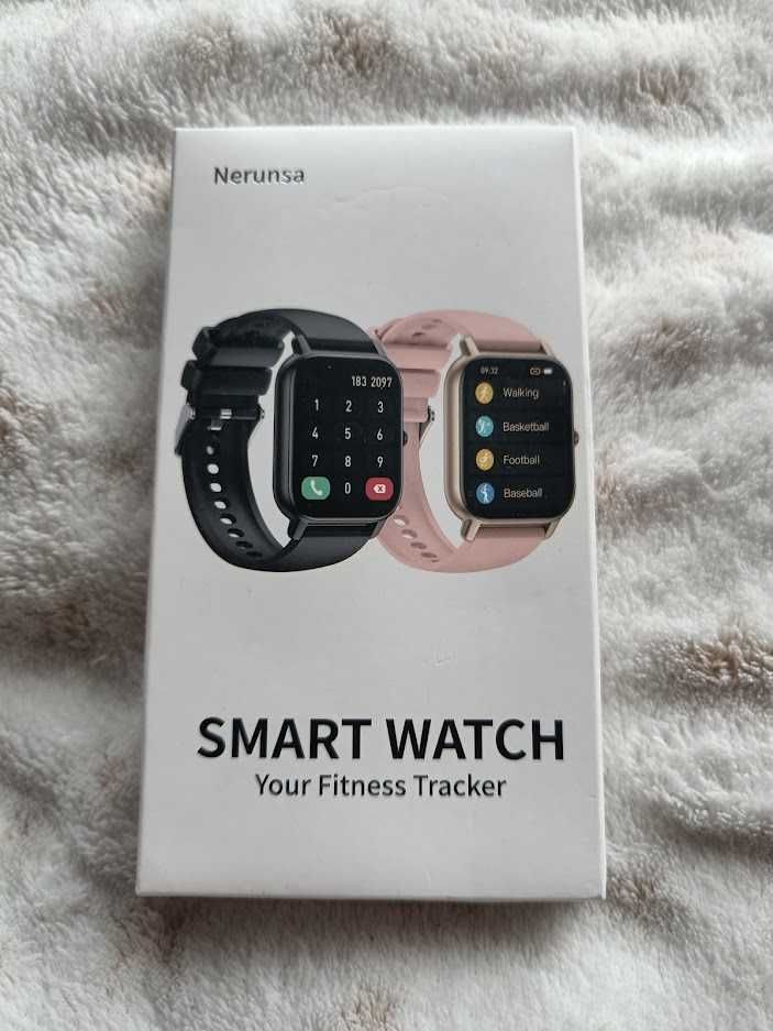 Nerunsa P66 Smartwatch Zegarek Wodoodporny Różowy