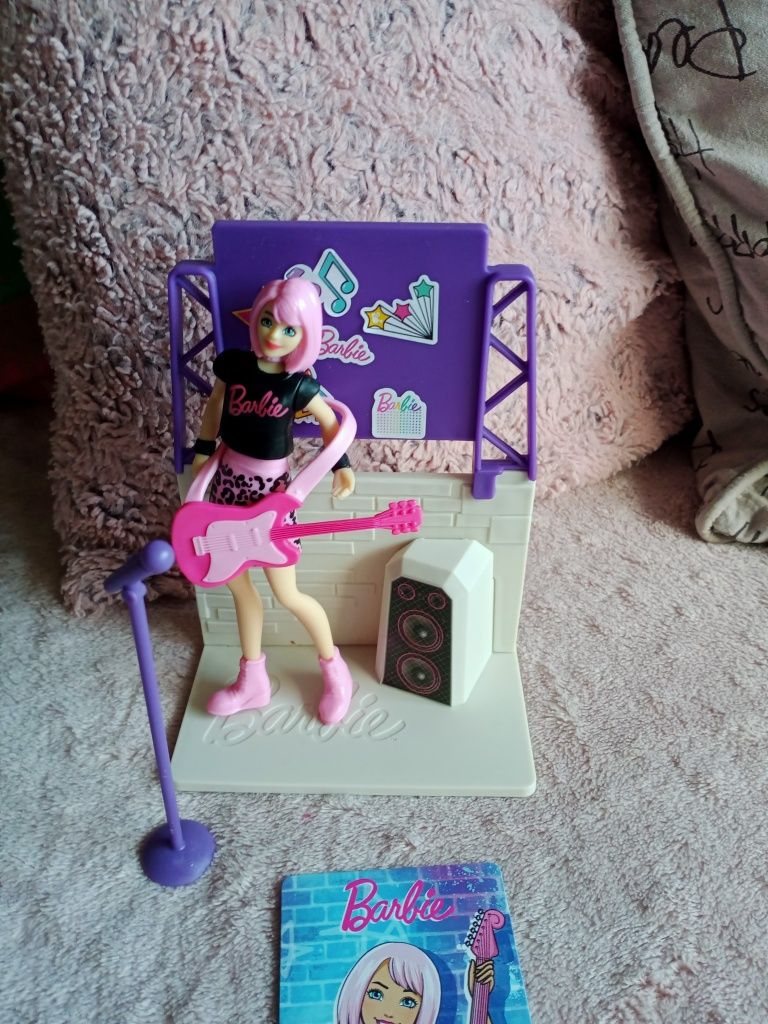 Barbie z gitarą mega Kinder niespodzianka