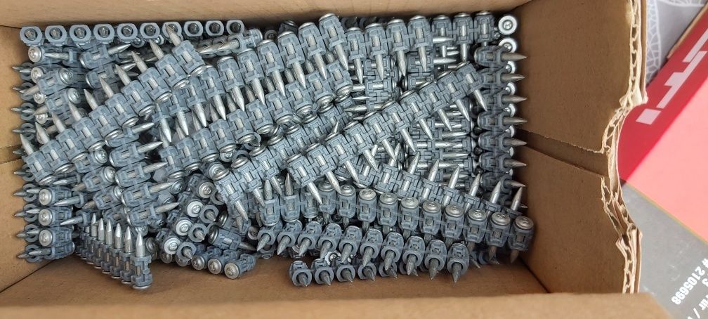 1200 sztuk + gaz Gwoździe HILTI X-C 20 G3 MX do osadzaka 20mm