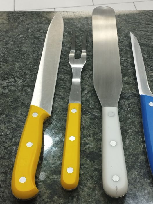 Conjunto de facas profissionais ivo solo