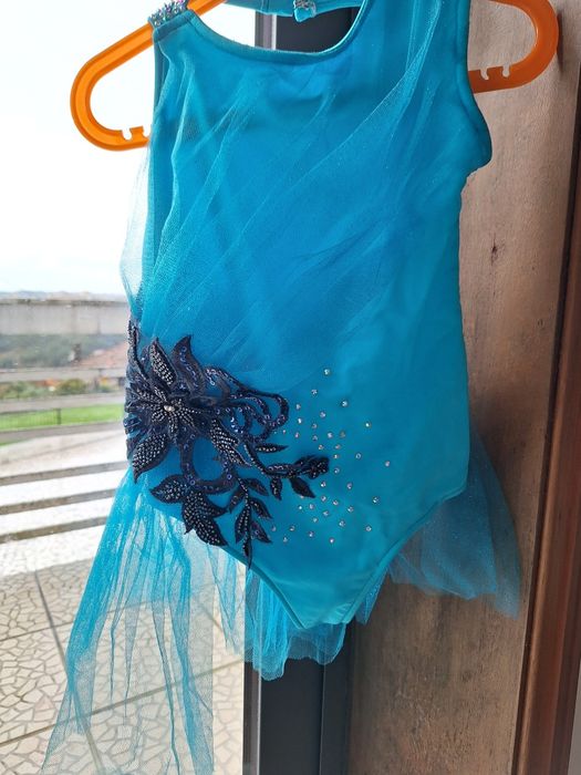 Fato patinagem artística 9 anos