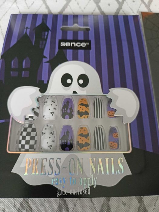 Tipsy paznokcie na Halloween Mroczny zestaw Nowy 1