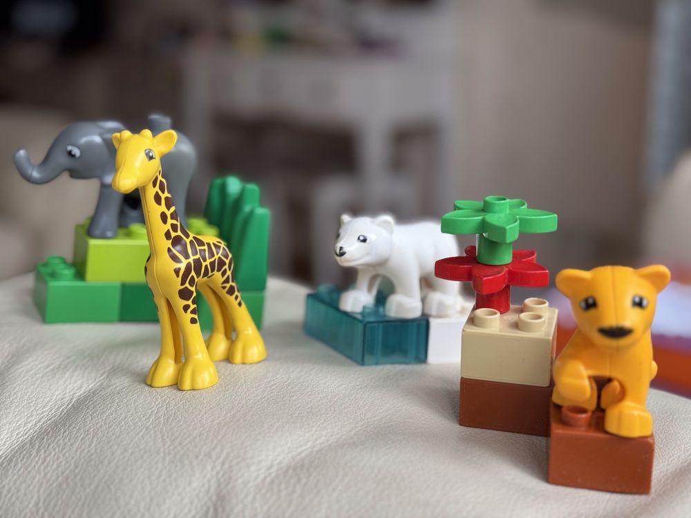 Лего Duplo конструктор зоопарк для малышей 4962
