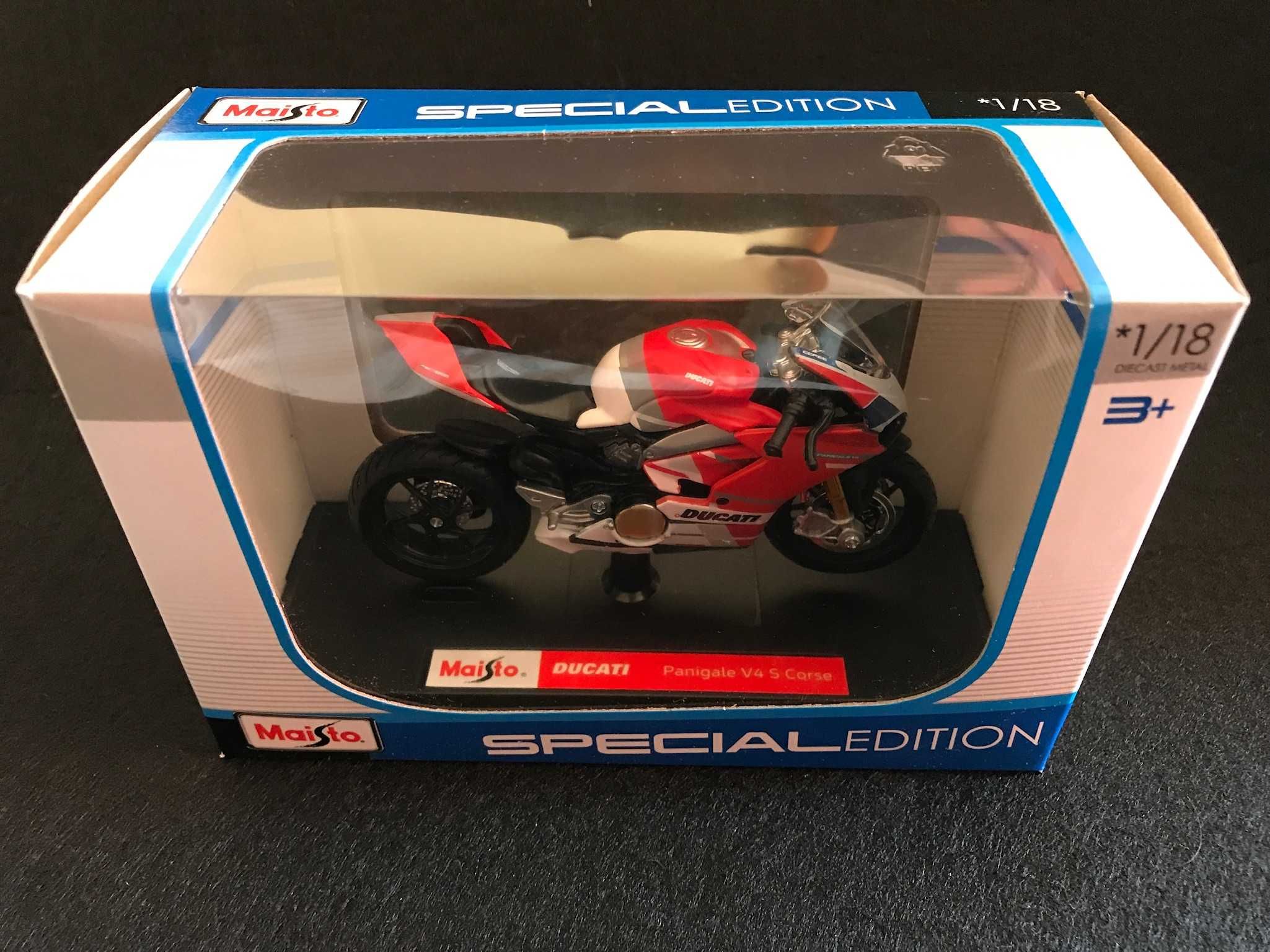 Maisto 1/18 Motas Ducati & Yamaha