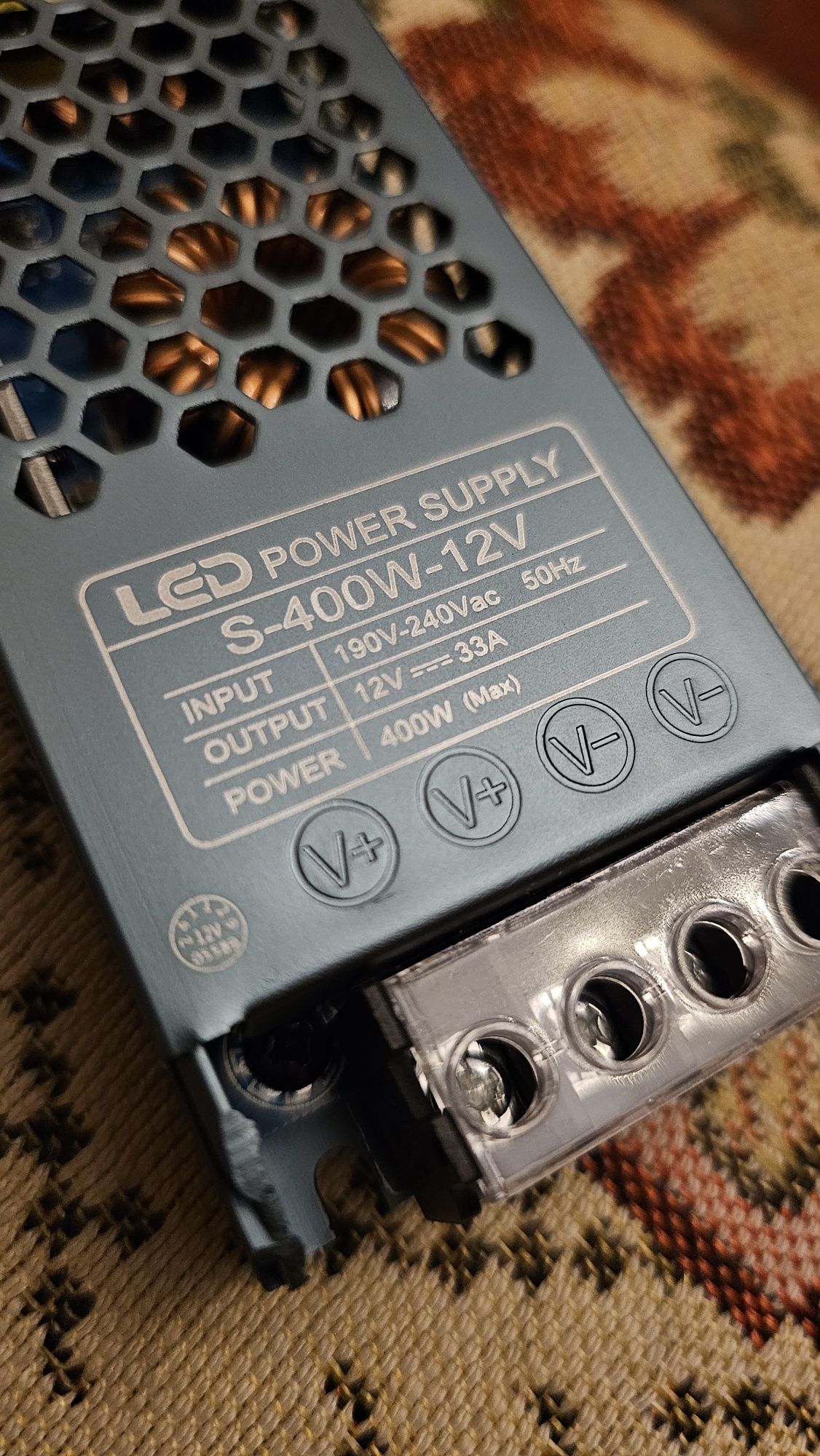 Nowy Zasilacz do Led 12v 24v 400W 220v
