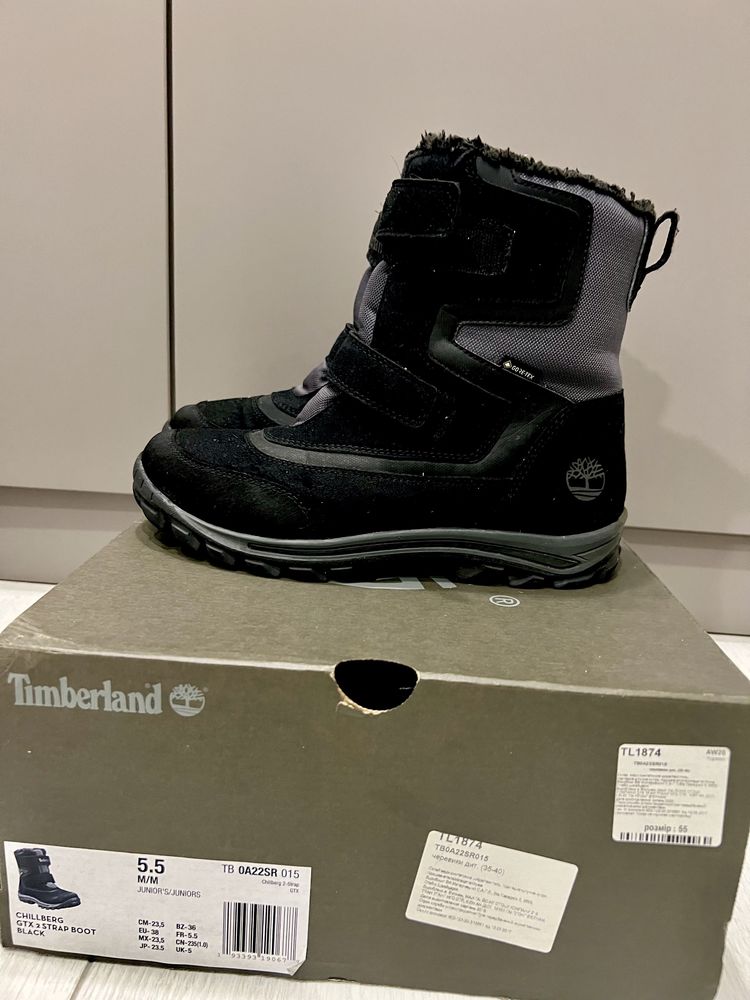 Зимові ботінки р. 38 Timberland