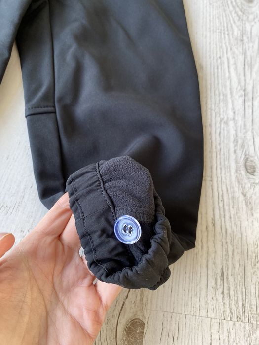 Штани Reima Softshell Oikotie, чорні, розмір 104