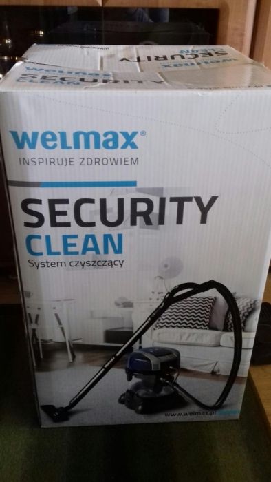 Odkurzacz WELMAX security clean z filtrami hepa