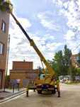 Аренда - услуги автовышки 17-35 метров
