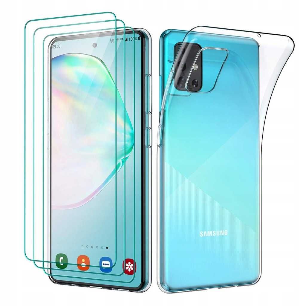 Obudowa + szkło Electronic Oudu protective do Samsung A51