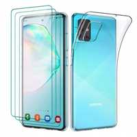 Obudowa + szkło Electronic Oudu protective do Samsung A51