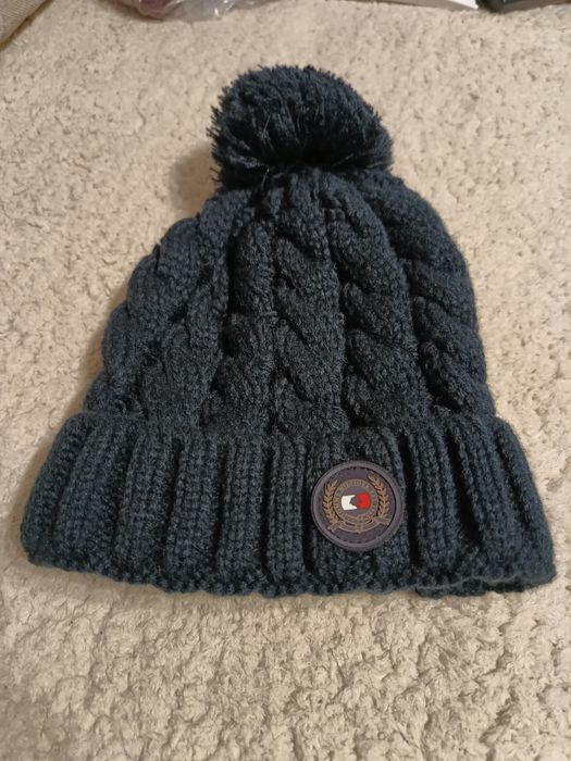 Czapka zimowa Tommy Hilfiger granatowa NOWA