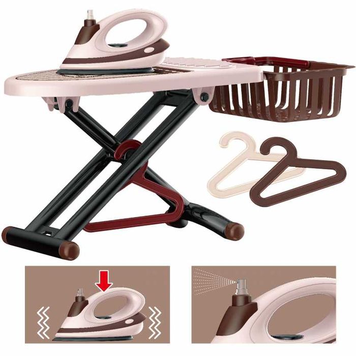 zabawka WOOPIE Zestaw do Prasowania 2w1 Deska Żelazko ze Spryskiwaczem