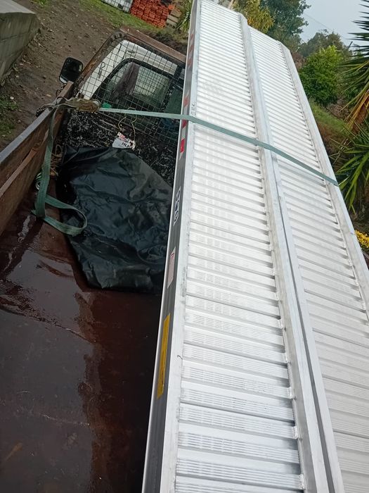 Rampas para carregar máquinas