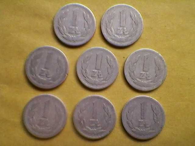 Monety 1zł z 1949r Aluminium bzm.