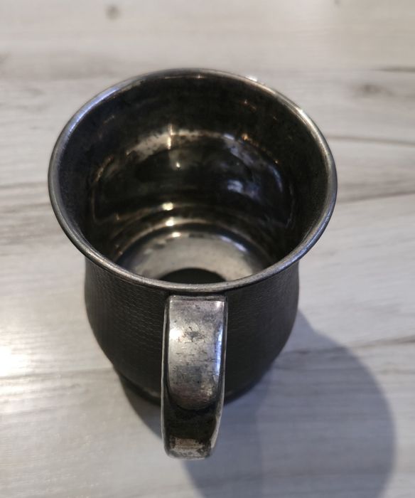 Posrebrzany kubek/kufel 464 gr